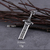 PRE-VENTA Collar Broken Sword Acero 316L - comprar online