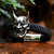 PRE-VENTA Pulsera ONI cuero Acero 316L - comprar online