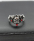 Anillo SKULL RED stones Acero 316L