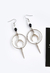 Aros Crystal Moon Y2K - comprar online