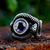 PRE-VENTA Anillo Snake Eye BLUE Acero 316L
