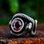 PRE-VENTA Anillo Snake Eye Púrpura Acero 316L