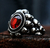 PRE-VENTA Anillo SKULLS ROJO Acero 316L