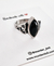PRE-VENTA Anillo BLACK STONE Acero 316L