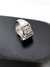 PRE-VENTA Anillo GOTH WHITE STONE Acero 316L en internet