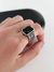 PRE-VENTA Anillo GOTH PURPLE STONE Acero 316L - Murder Doll