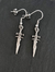 Aros Devil´s Dagger Gris oscuro 3cm