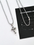 Collar Cross Skulls (Cadena de acero) - Murder Doll
