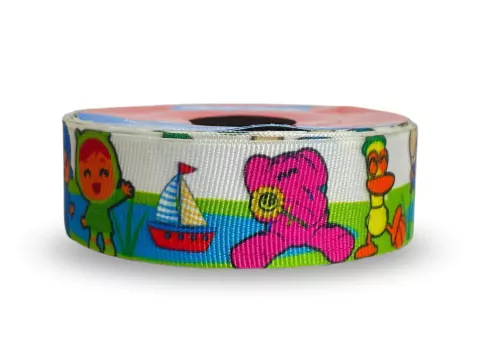 Fita De Gorgurão 25mm Bela Fita Nº5 10 Metros Pocoyo