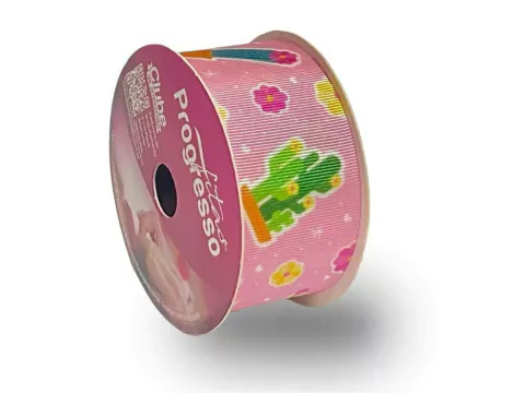 Fita Gorgurão Estampada 38mm EGP009TR-285 10 Metros Cactos