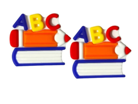 Apliques Emborrachado 1 Unidade Caderno Escolar