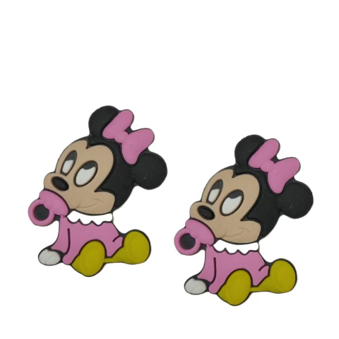 Apliques Emborrachado 1 Unidade Minnie Teen