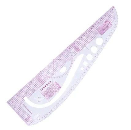 Régua para Modelagem 3 em 1 Flexível