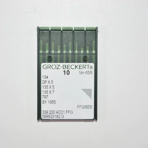 Agulha para Reta Cabo Grosso - DPX5 Groz-Beckert (Pacote 10un)