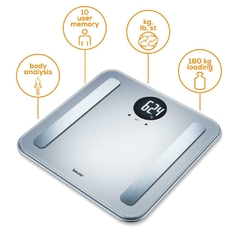Balanza Digital Beurer De Diagnositico 180kg! Bf 198 OUTLET en internet
