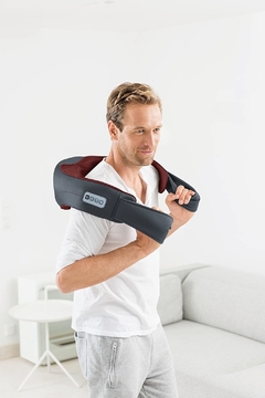 Masajeador Cervical Hombros Lumbar Shiatsu 3D MG 151 - tienda online