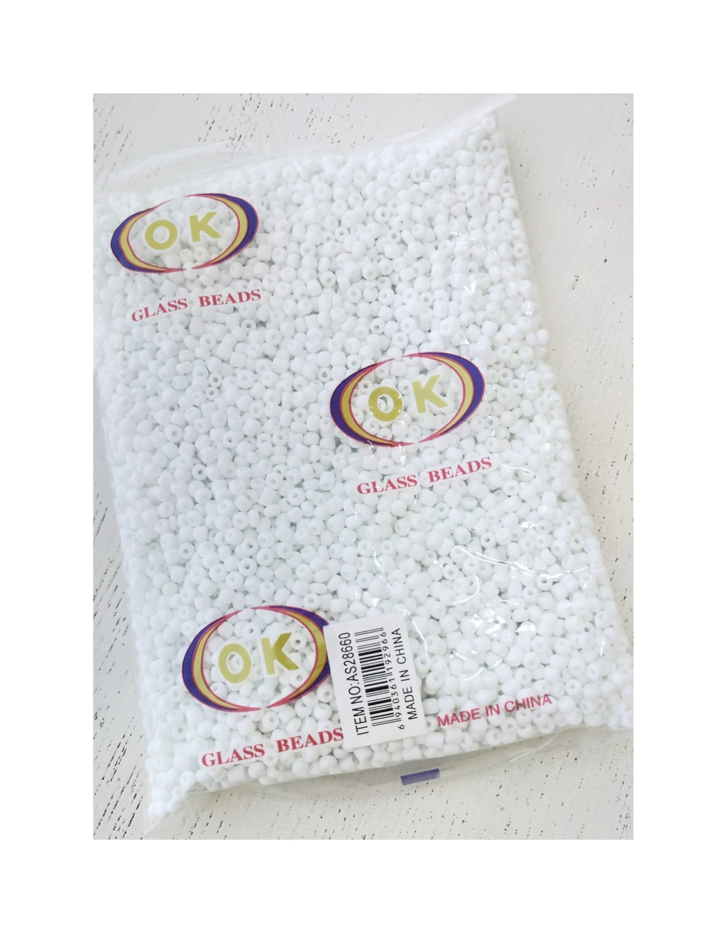 Mostacillon blanco ( 500 GRS)