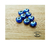 Ojitos turcos acrilicos 6 mm( 100 unidades)