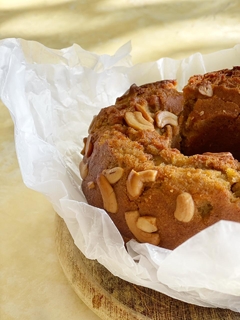 Budín Integral de Calabaza y Frutos Secos