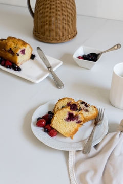 Budin de Choco Blanco & Frutos Rojos Gluten free (grande) - comprar online