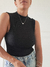 Musculosa Paris Negro - comprar online