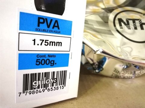Filamento Pva 1,75mm Grilon3 Impresora 3d Soluble al agua
