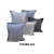COMBO ALMOHADONES TUSSOR X5 - tienda online