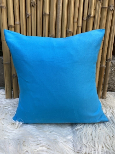 Almohadón 40x40cm liso batista decoración sublimar estampar vellón siliconado - comprar online