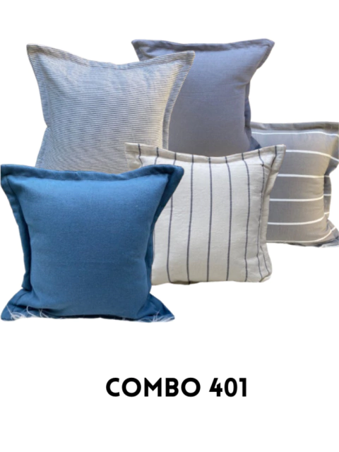 COMBO ALMOHADONES TUSSOR X5 - EL CHE ALMOHADÓN ®