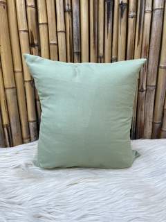 Almohadón 50x50cm liso batista decoración sublimar estampar vellón siliconado en internet