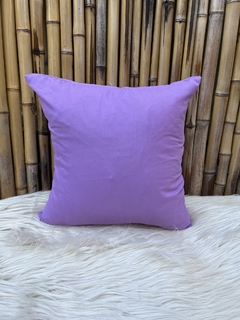 Almohadón 50x50cm liso batista decoración sublimar estampar vellón siliconado - EL CHE ALMOHADÓN ®