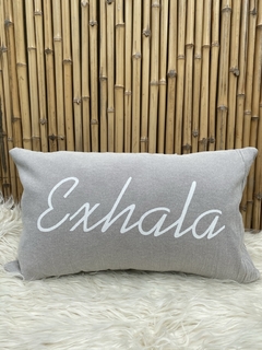Almohadón Tussor estampado 40x60 cm Frase Estampado - comprar online