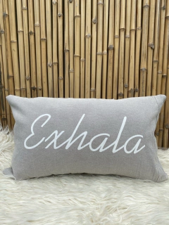 Almohadón Tussor estampado 40x60 cm Frase Estampado - comprar online