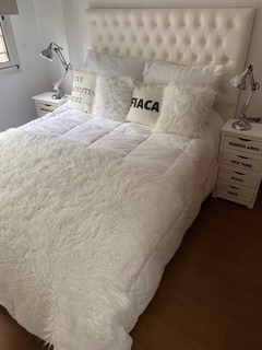 Pie de Cama 1x1,50 mts Importada Pelo extra largo - EL CHE ALMOHADÓN ®