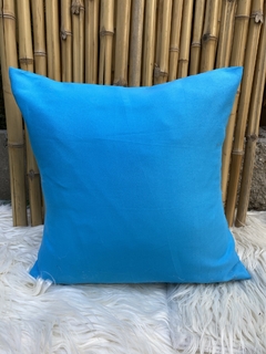 Almohadón 50x50cm liso batista decoración sublimar estampar vellón siliconado en internet