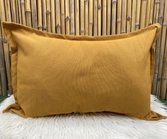 Almohadon 50x70 tusor con bordes relleno vellon siliconado en internet