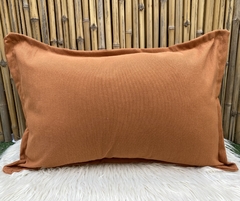 Imagen de Almohadon 50x70 tusor con bordes relleno vellon siliconado