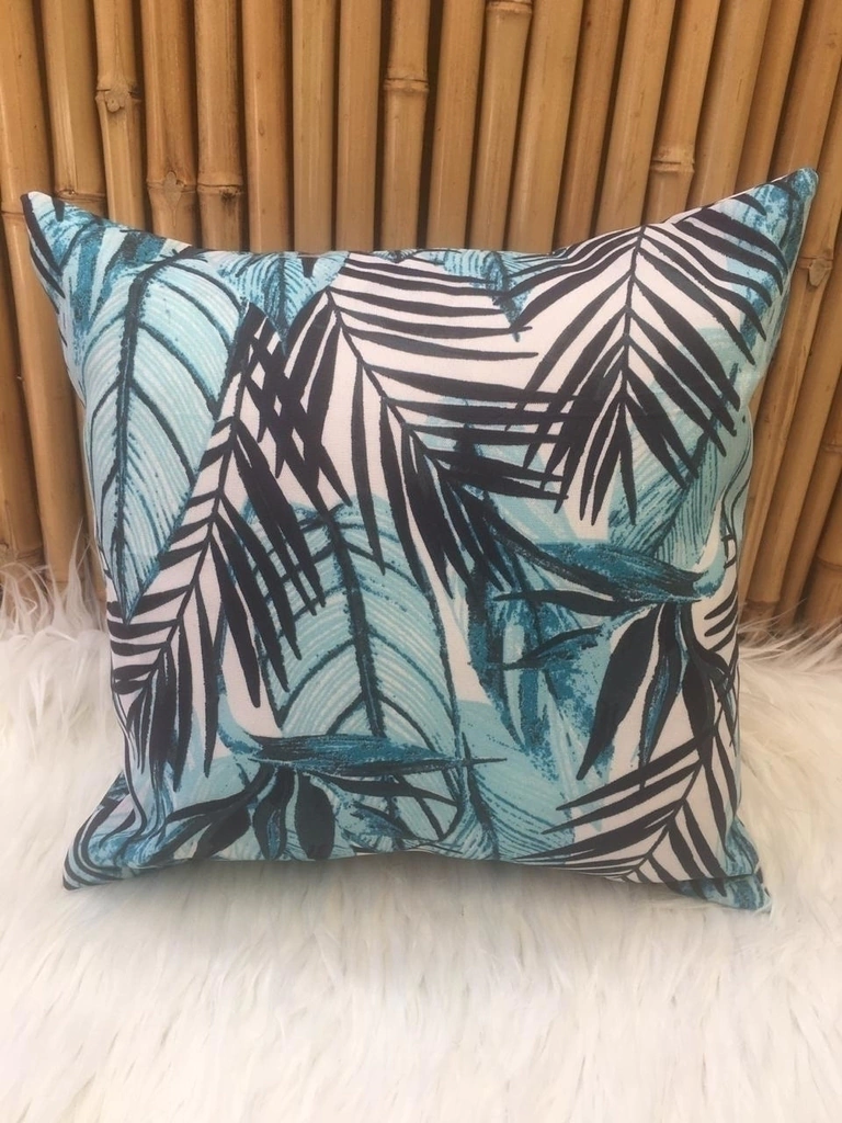 Almohadón Hojas Verano 40 x 40 cm