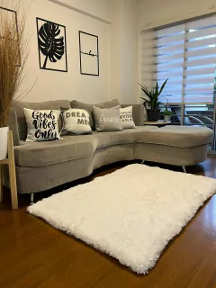 Alfombra pelo medio 2 x 1.50 mts con antideslizante - tienda online