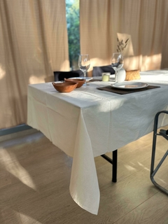 Mantel 230X150 CM Tusor Algodon Lavable - EL CHE ALMOHADÓN ®