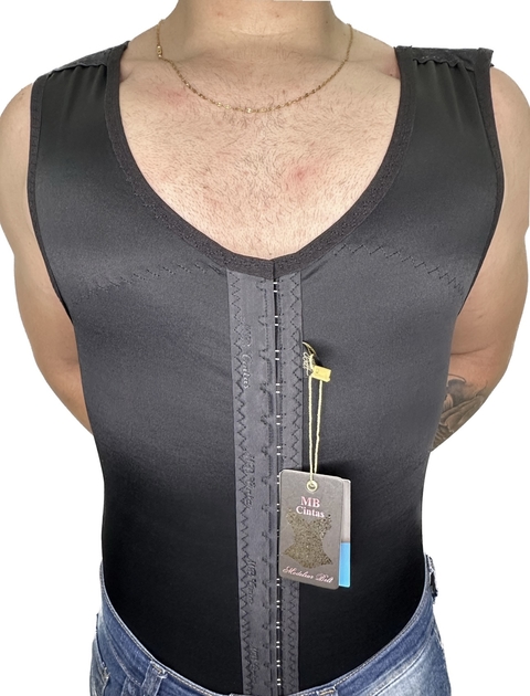 COLETE MASCULINO SEM BARBARTANAS (SHAPEWEAR) - MB Cintas