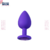 Plug Anal em Silicone - Tamanho M - ObaOba Sex Shop - Prazer e Autoconhecimento 