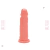 Prótese Maciça 16 x 4,1 cm - Bege - Sem ventosa - ObaOba Sex Shop - Prazer e Autoconhecimento 
