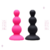 Plug Anal Escalonado 7,5x2,7 em Silicone