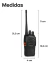 Kit X 2 Handy Baofeng Radio Walkie Talkie Bf888s 16ch Uhf Bandas de frecuencia 16 (BF888S) en internet