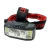 LINTERNA MINERA FRONTAL RECARGABLE LUZ ROJA BALIZA (911A) - comprar online