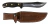 CUCHILLO YARARA CAZADOR II CACHA DE MADERA (CAZADOR2) - comprar online