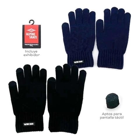 GUANTES ALPINE SKATE 15723 CON TOUCHSCREEN (4790010157233)