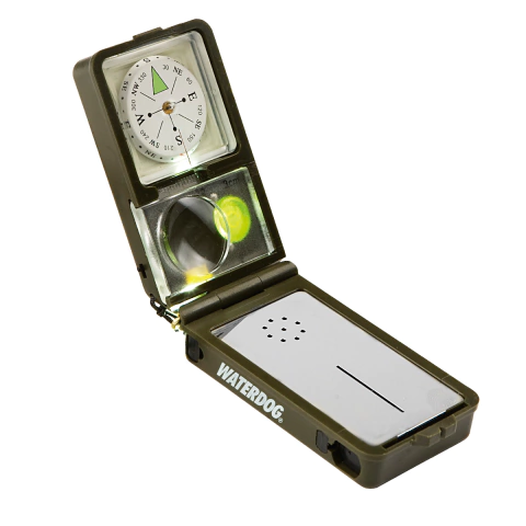 BRUJULA WATERDOG MULTIFUNCION T10 CON TERMOMETRO E HIGOMETRO (T10)