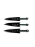 CUCHILLO KUNAI X 3 VERDE TRIPACK (NF5514) - comprar online